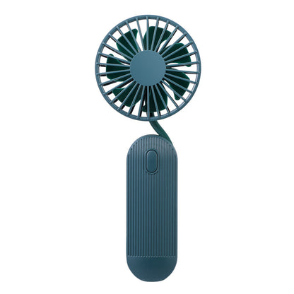 Rechargeable Handheld Large Wind Mini Mute Fan Travel DealSniper.net Green USB