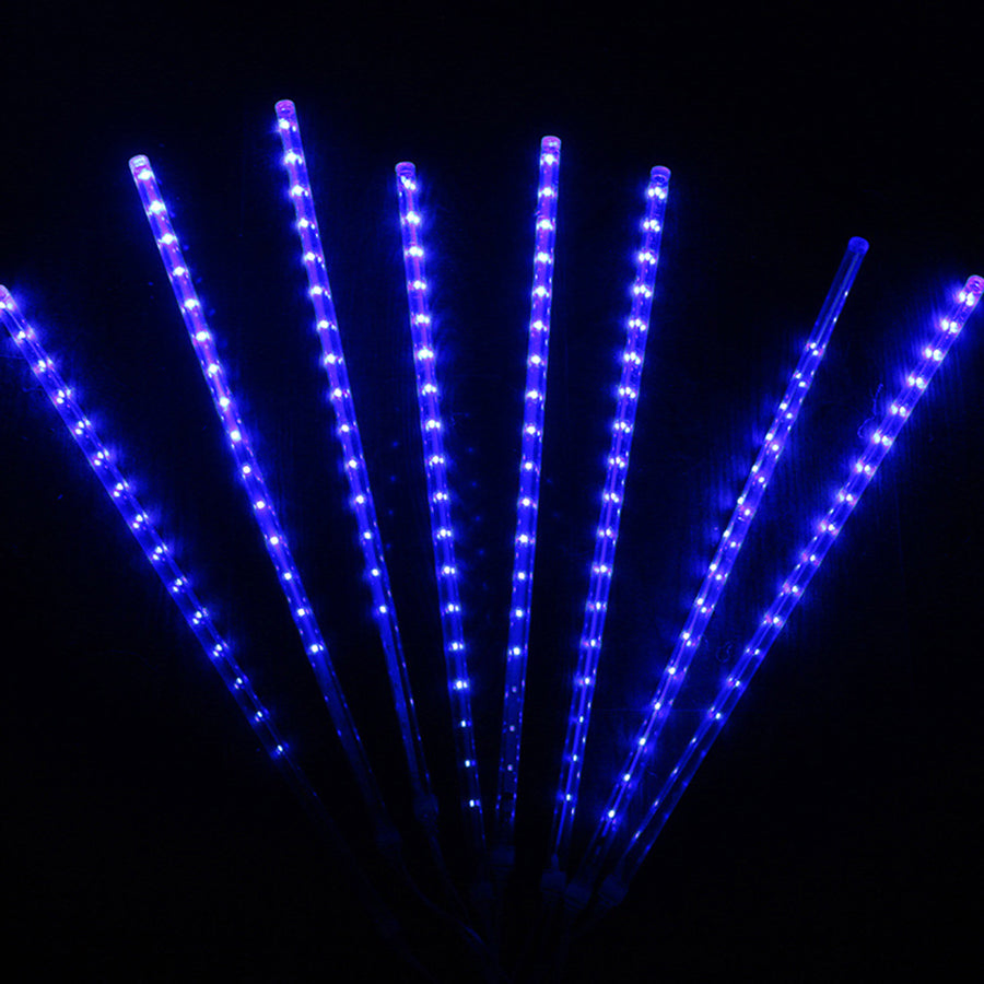 Led Meteor Rain Lantern Garden Light Garden dealsniper-net Blue 30CM AU