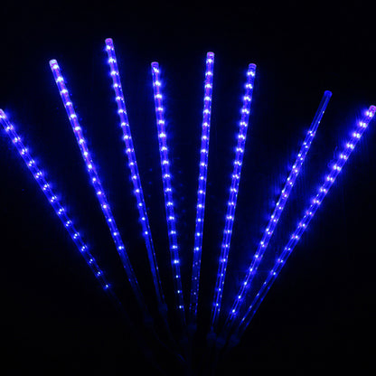 Led Meteor Rain Lantern Garden Light Garden dealsniper-net Blue 30CM AU