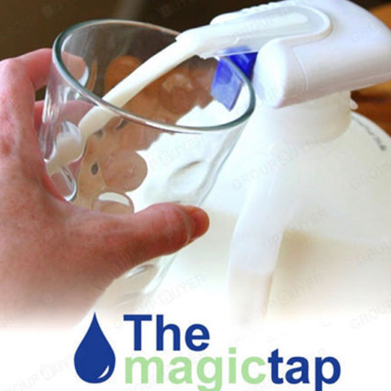 Useful Portable Electric Automatic Water Fountain Milk Drink Kitchen DealSniper.net Blue