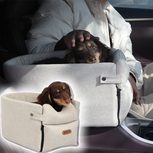 Car Central Dog Car Seat Bed Portable Dog Carrier Pets Gym From House