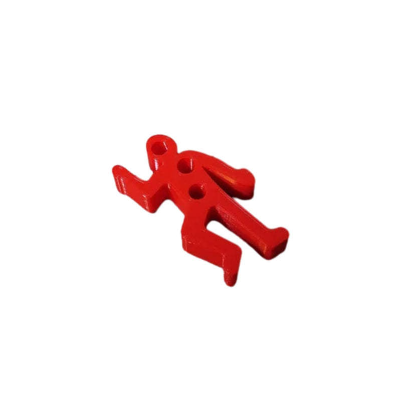 Funny Crime Scene Humanoid Pen Holder Gadgets dealsniper-net Red