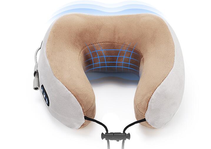 Massage U-Shaped Pillow Multi-Function Shoulder and Cervical Health dealsniper-net