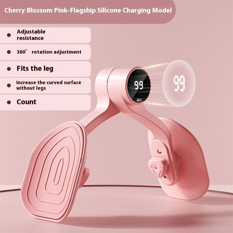 Leg Slimming Exercise Pelvic Floor Muscle Trainer Sports DealSniper.net Count Pink