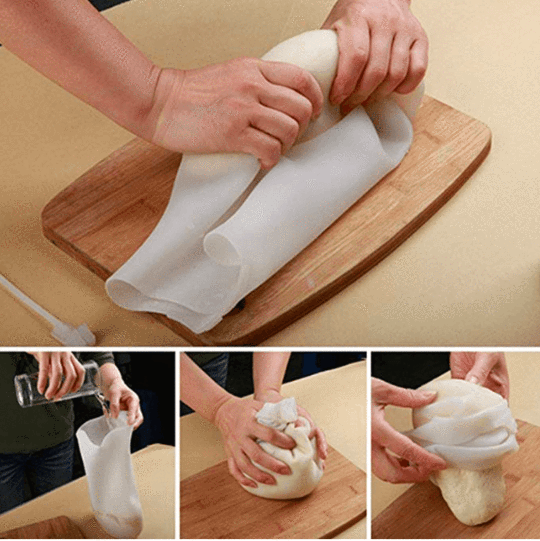 Holiday Dough Mixing Bag Kitchen DealSniper.net Transparent Q1pcs