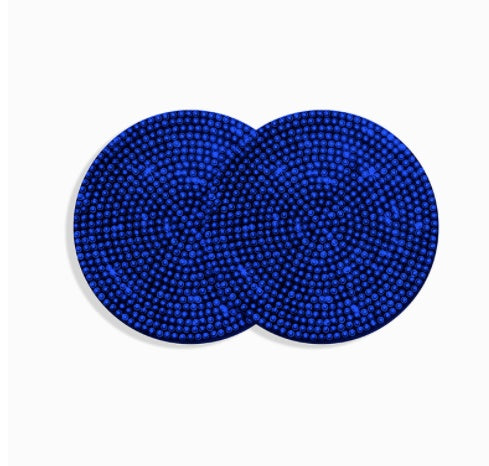 Bling Car Coasters For Cup Holder 2 Pack Universal Anti Slip