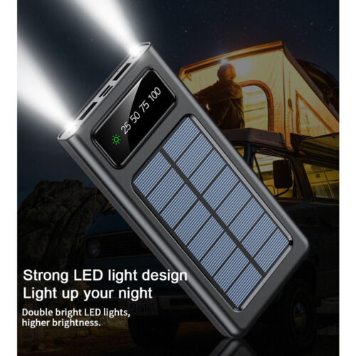 Solar Power Bank 900000mAh Batterie Electronics DealSniper.net