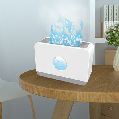 New Two-color Flame Aromatherapy Humidifier Home Large