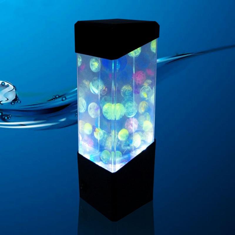 Colorful LED jellyfish night light Home Decor dealsniper-net