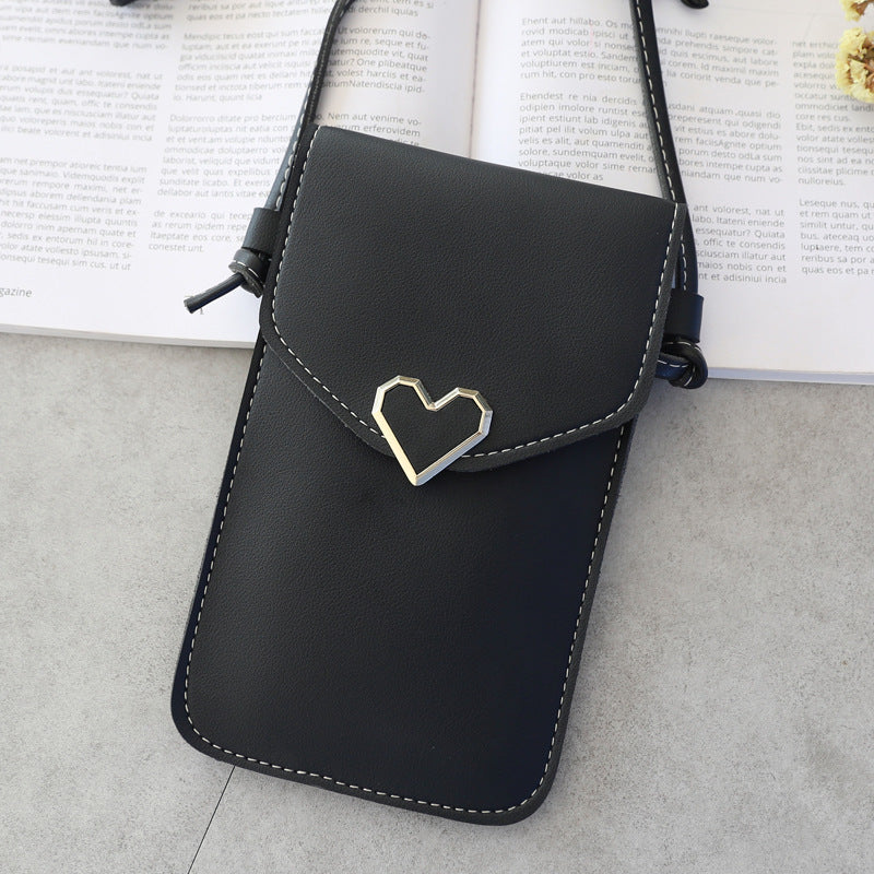 Crossbody Touch Screen Mobile Phone Bag Mini Bag Women DealSniper.net Black