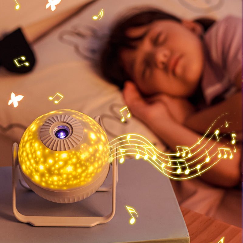 Galaxy Projector Starry Sky Projection Bedroom Bedside Decoration Night Light Home Decor DealSniper.net