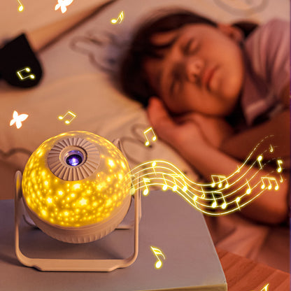 Galaxy Projector Starry Sky Projection Bedroom Bedside Decoration Night Light Home Decor DealSniper.net