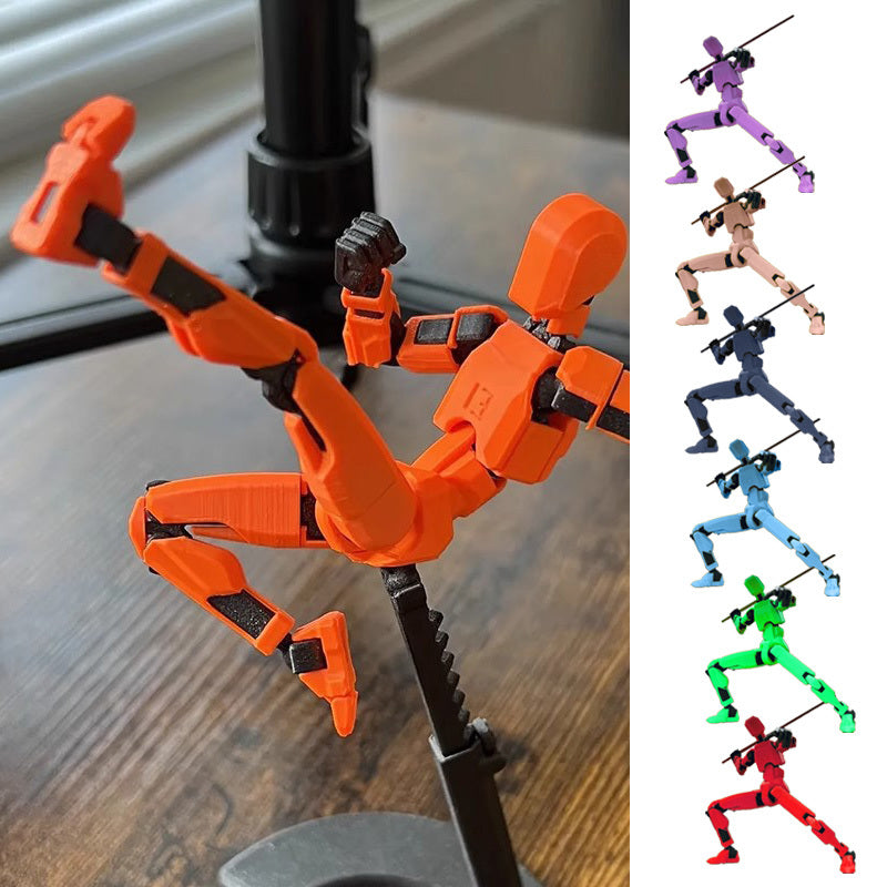 Multi-Jointed Movable Shapeshift Robot 2.0 3D Printed Kids dealsniper-net