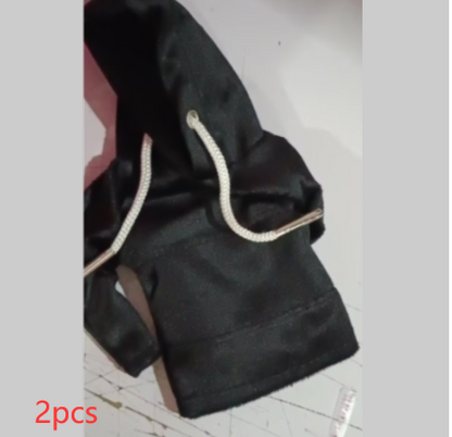 Universal Gear Knob Cover Hoodies Handle Cover Gear Grip Vehicle DealSniper.net Black 12cm 2PCS