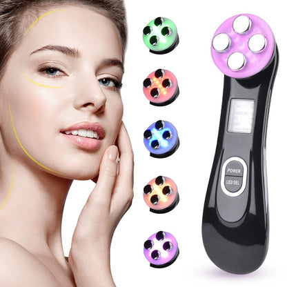 Multifunctional skin rejuvenation care instrument qi Beauty dealsniper-net Black 165mm