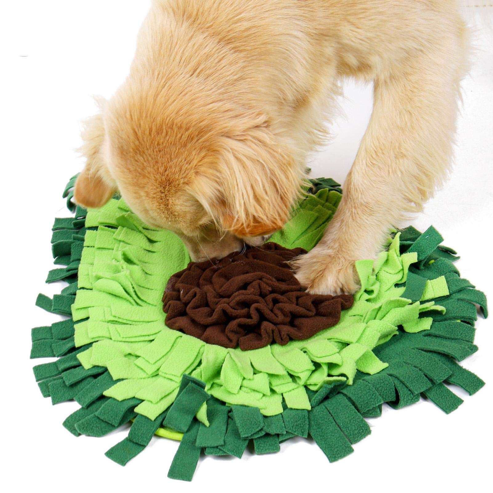 Dog Sniffing Mat Dog Puzzle Toy Pet Snack Feeding Mat Pets Gym From House