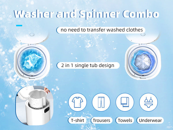 Mini Underwear Washing Machine Kitchen dealsniper-net