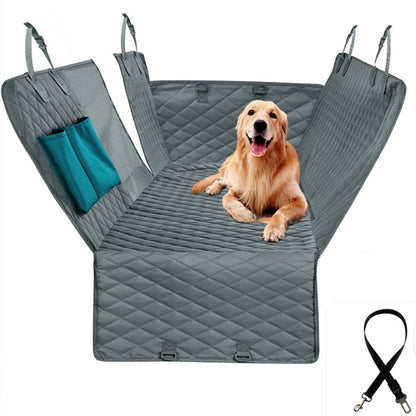 Grey Mesh Waterproof Pet Mat Quilted Cotton Dog Car Mat Pets Gym From House