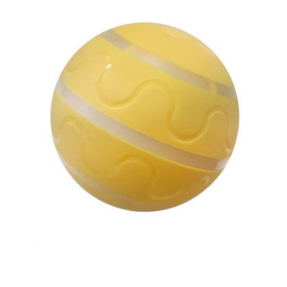 Pet New Cat Wicked Ball Toy Intelligent Ball USB Cat Toys Pets dealsniper-net Yellow Without movement