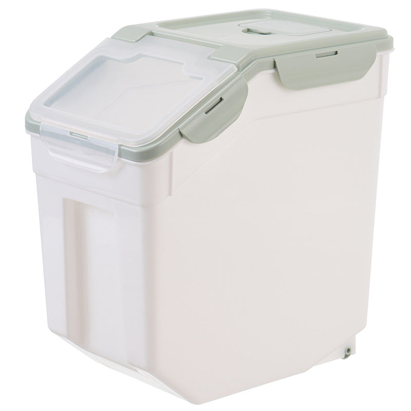 Large Capacity Moistureproof Bucket Container Food Bucket Kitchen Gym From House