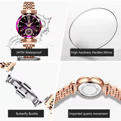Casual Fashion Waterproof Quartz Watch Ladies Jewelry DealSniper.net