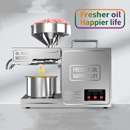 Stainless Steel Household Oil Press Automatic Small Food House BlenderJuice.com CJ