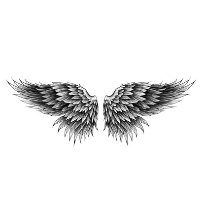 Wings Tattoo Sticker Waterproof And Hard-wearing Men DealSniper.net CB1 Zhengzhang 70x50