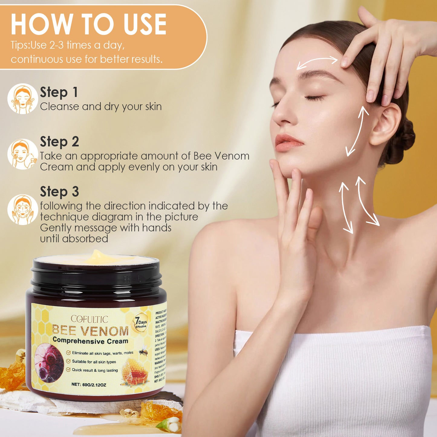 Cofutic Skin Care Cream Gentle Hydrating Smooth Cream Beauty Gym From House