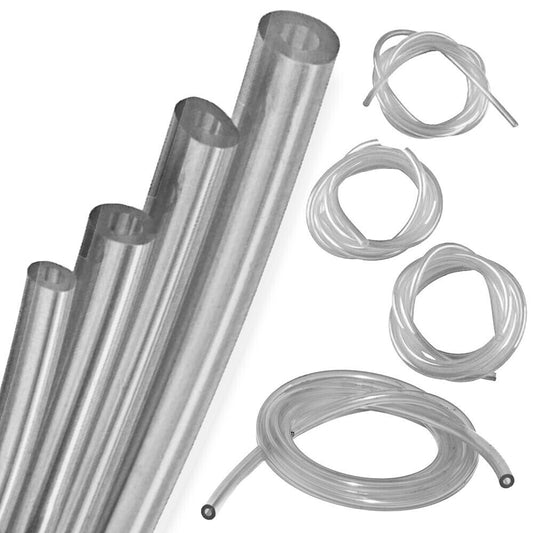 4 Petrol Fuel Line Hose Gas Pipe Tubing For Trimmer Chainsaw Mower Blower Tools Home dealsniper-net Clear