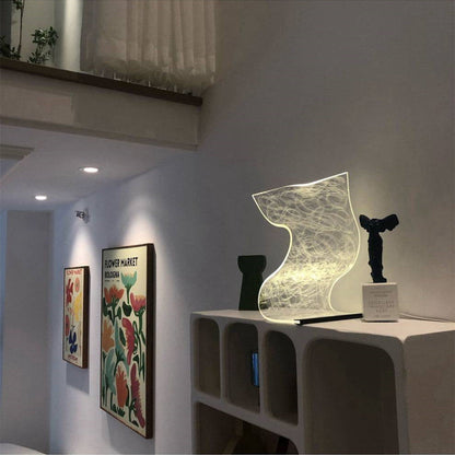 Warm High Appearance Level Bedside Lamp Small Night Light Home Decor DealSniper.net 3color adjustment 10x16cm