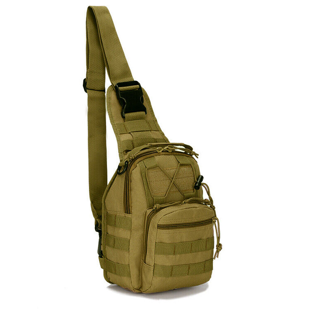 Tactical Chest Bag Backpack Military Sling Shoulder Fanny Pack Cross Body Pouch Men DealSniper.net