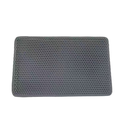 Double Layer EVA Pet Litter Mat Pets Gym From House Gray 30X30cm