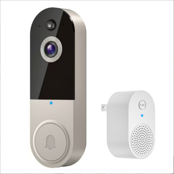 M50 Intelligent Visual Doorbell Wireless Camera House DealSniper.net T50 beige US