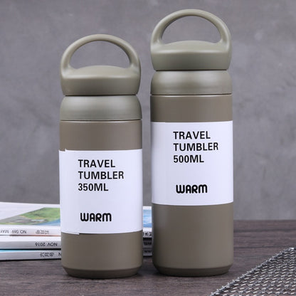 304 Stainless Steel Spray Cup Winter Keep Warm Bottle Kitchen DealSniper.net Green 350ML