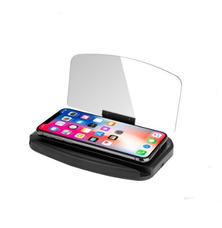 Smartphone Driver Heads Up Display Vehicle DealSniper.net Black Without line