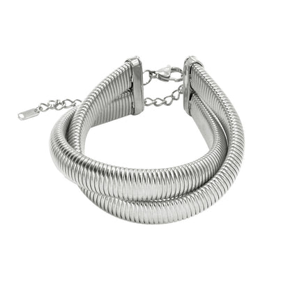 Personalized Design New Bracelet Necklace For Women Jewelry Gym From House 12mm Steel Bracelet