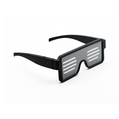 Led Luminous New Holiday Multi-function Display Glasses Kids Gym From House