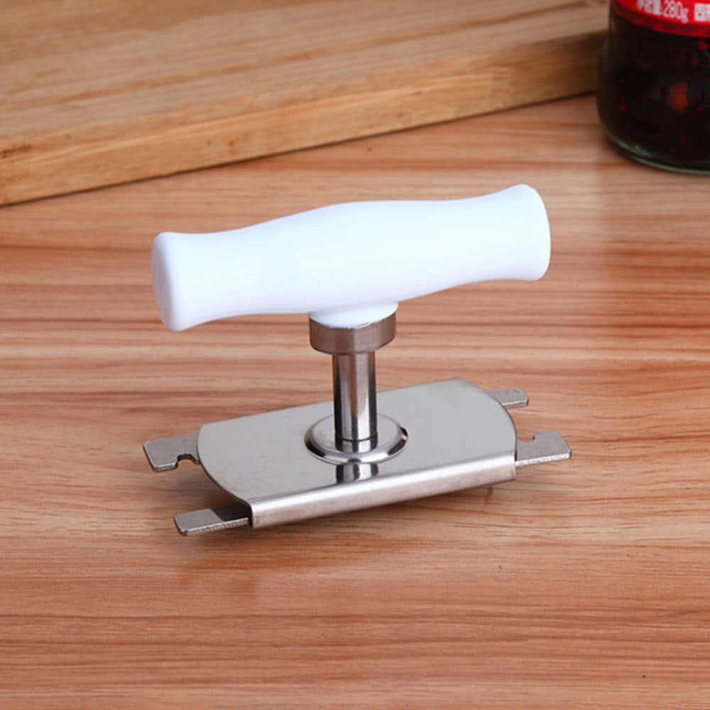 Stainless Steel Manual Screw Seal Adjustable Bottle Opener Kitchen dealsniper-net