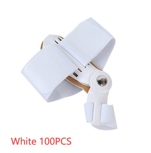 Hallux Valgus Corrector Plastic Toe Correctors Sleeves Health dealsniper-net White 100PCS