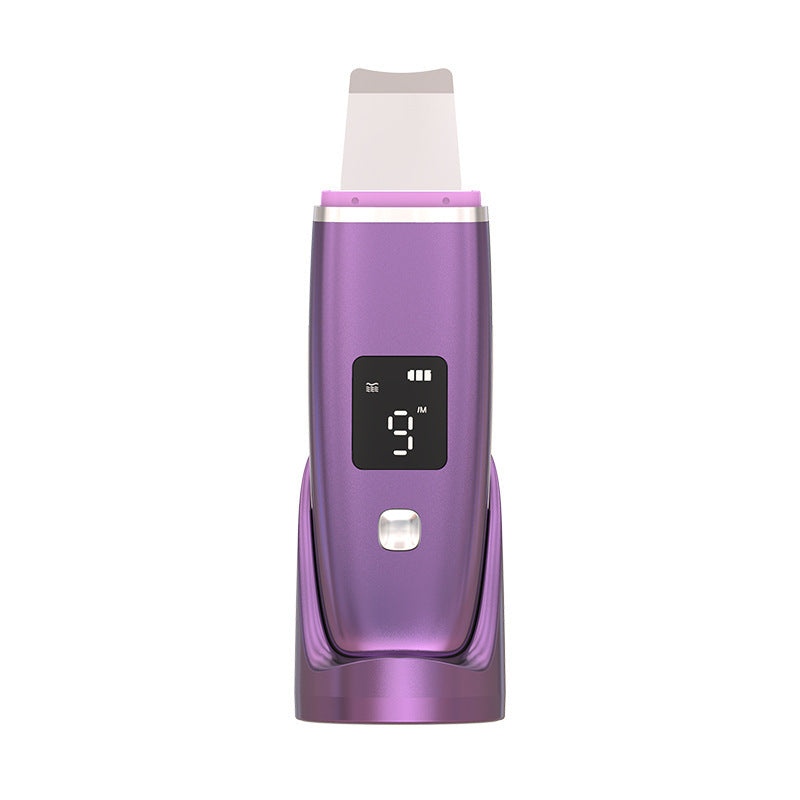 Ultrasonic Vibration Blackhead Remover Deep Cleansing Face Beauty dealsniper-net Purple USB