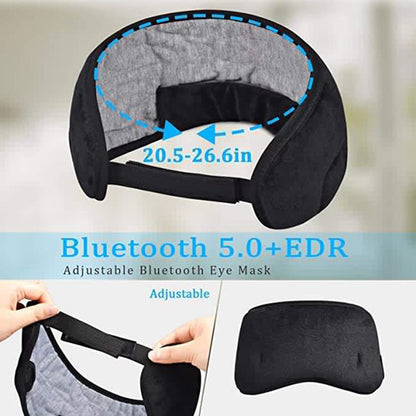 Wireless Bluetooth 5.0 Earphones Sleeping Eye Mask Travel dealsniper-net