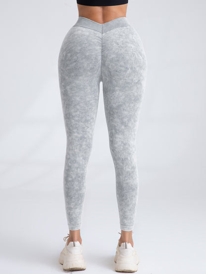 V-Back Scrunch Butt Workout Leggings Women Seamless Gym Women Gym From House