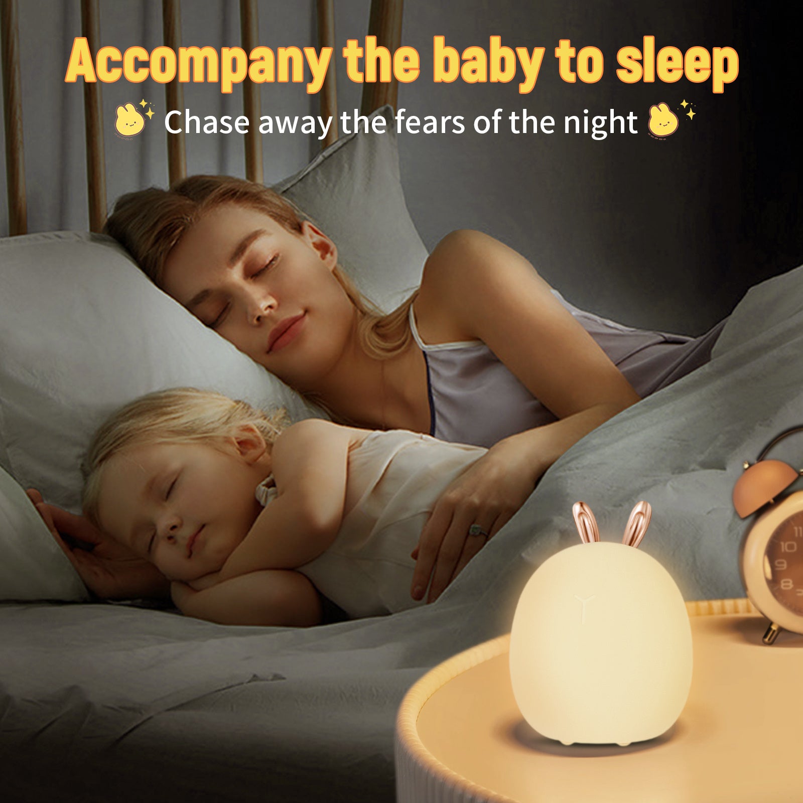 Baby Feeding Adjustable Creative Rabbit Elk Light Home Decor dealsniper-net