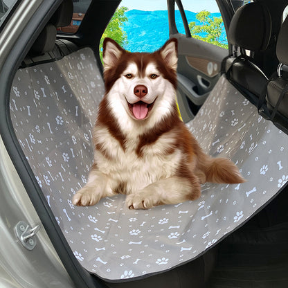 Car Pet Mat Rear Seat Water And Dirt Resistant Isolation Pad Pets Gym From House