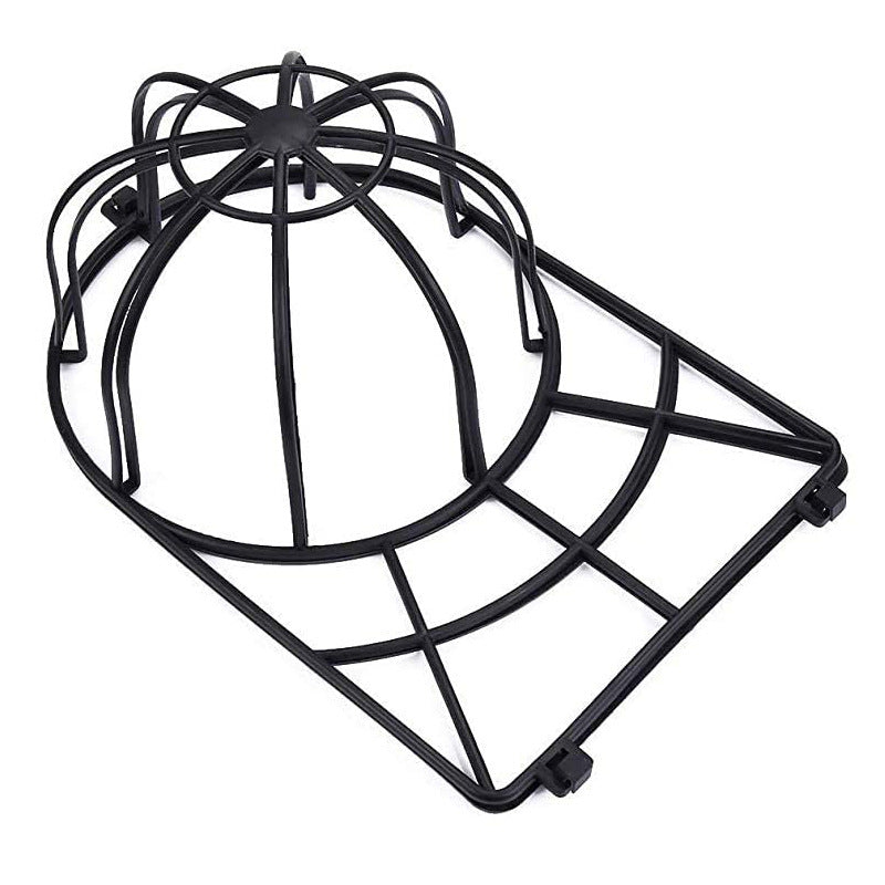 Creative Household Products Hat Washer Anti-deformation Washer Hat Protector Deals DealSniper.net Classic black