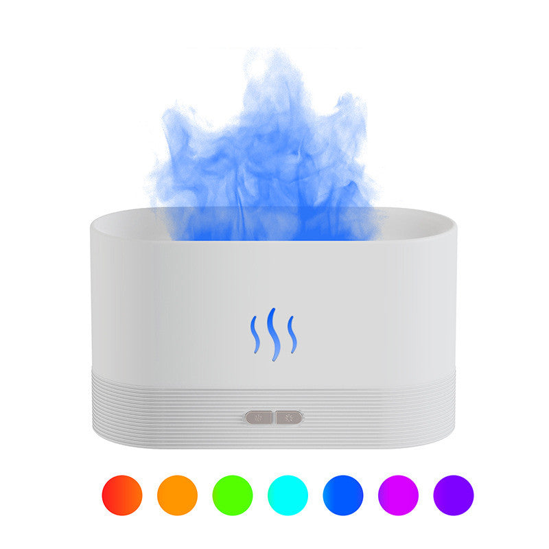 Aroma Diffuser With Flame Light Mist Humidifier Aromatherapy Diffuserr