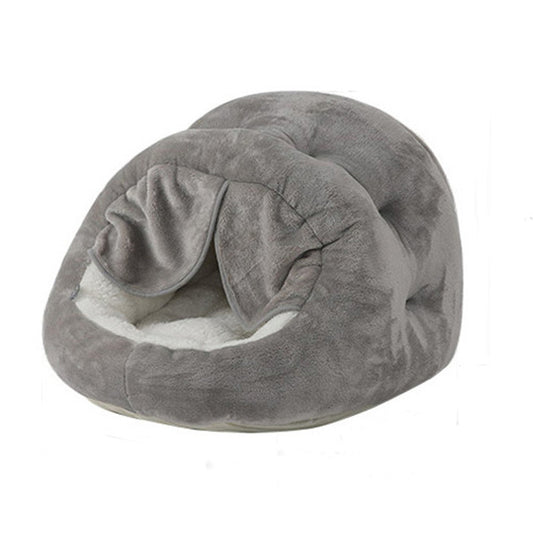 New Short Velvet Mongolian Bag With Door Curtain Plush Pets dealsniper-net