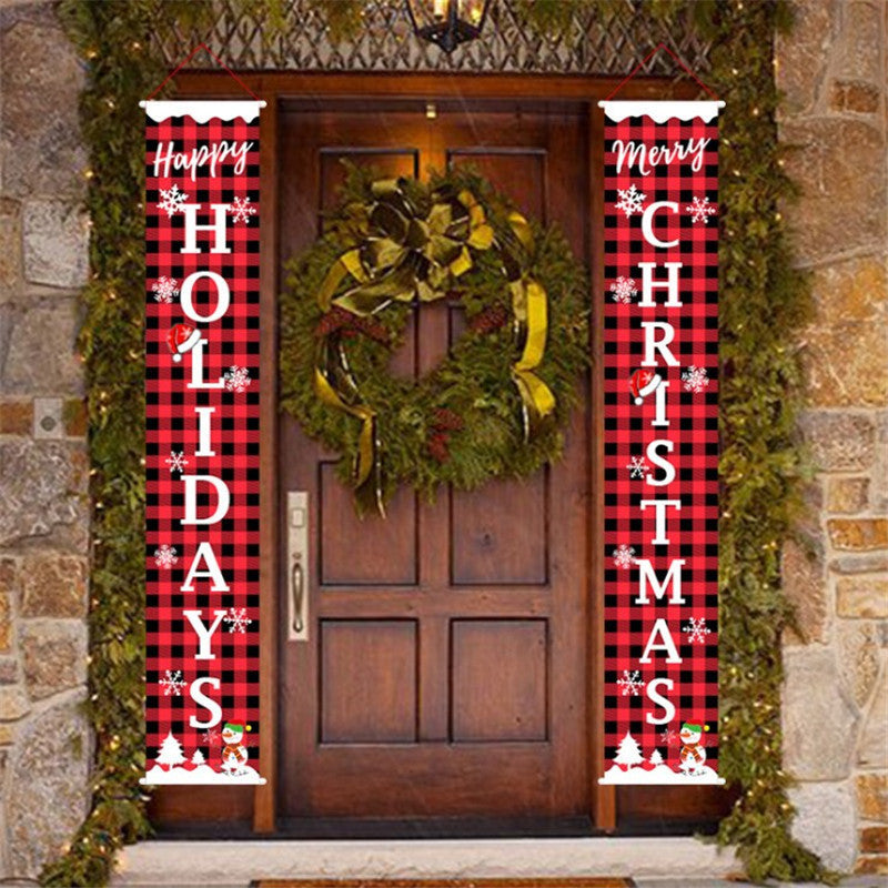 Christmas window decoration Holidays dealsniper-net Happy merry