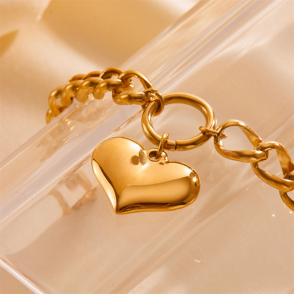 Stainless Steel Fashion Personality Simple Punk Retro Hip-hop Jewelry dealsniper-net