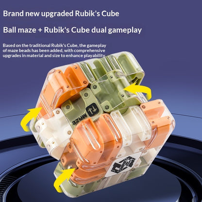 Bead Maze Rubik's Cube Logic Thinking Children's Toy Kids Gym From House